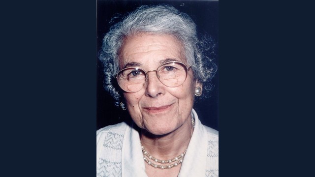 Portrait of author and illustrator Judith Kerr OBE