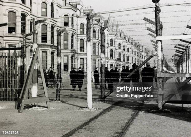 Hutchinson Camp for male internees, Douglas, Isle of Man